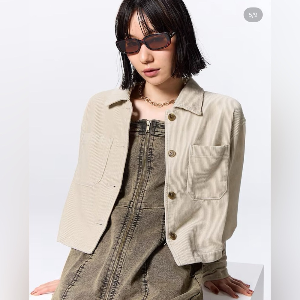GU Corduroy Short Shirt